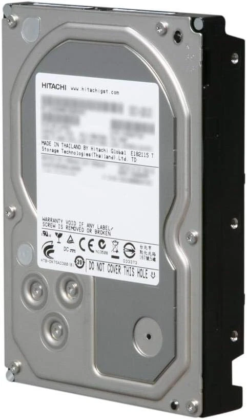 HITACHI HUA723030ALA640 0F14991 H3U30006472S 3TB 7.2K RPM 3Gb/s SATA 3.5" HDD - Image 1 of 1