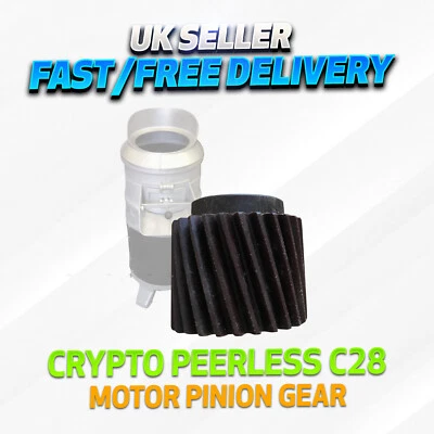 Fibre Motor Pinion Gear Crypto Peerless C28 Potato Peeler 5/8THS Shaft