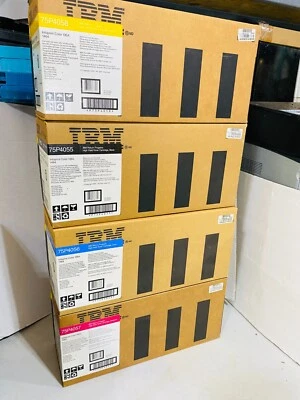 IBM 75P4058 yellow toner cartridge for the Infoprint Color 1354 and 1464 - Image 1 of 4