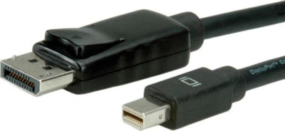Roline 11.04.5635 DisplayPort Mini DP Kabel extern geschirmt 2m schwarz - Bild 1 von 4
