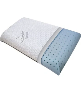 Gel Memory Foam Pillow Standard With Bamboo Pillow Cover - Picture 1 of 3