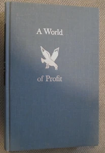 A World of Profit A Novel by Louis Auchincloss Hardcover Vintage 1968 - Picture 1 of 8