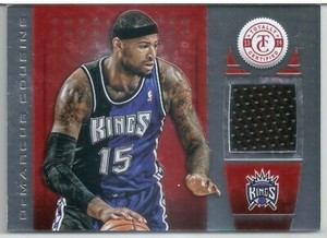 2013-14 Totally Certified Materials Red #57 DeMarcus Cousins/49