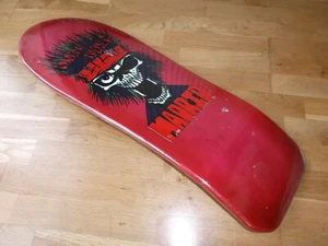 NOS MADRID OWEN NIEDER PUNK SKULL PRO  DECK HOT PINK 1987 - Picture 1 of 7
