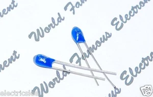 4pcs - NEC 4.7uF (4,7µF) 25V Tantalum Radial Dipped Capacitor - Picture 1 of 5