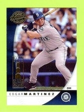 2001 DONRUSS "2002 CHICAGO SUN TIMES NATIONAL SHOW" EDGAR MARTINEZ #2/5 - RARE