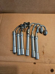 Set of 6 Detroit Diesel DD15 Engine Fuel Injection Lines A4700910 OEM - Picture 1 of 5