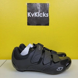 Giro Techne Mens Sz 6.5 EU 39 Breathable Hook & Loop Cycling Shoes Black - Picture 1 of 8