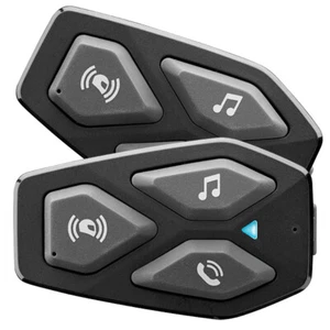 Interphone UCOM 3 TP Doble Bluetooth Moto Intercomunicador Auriculares Compatible con Sena - Imagen 1 de 5