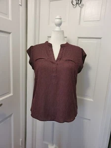 The Limited Polka Dot Blouse Size XL, Business Casual 100% Polyester - Picture 1 of 8