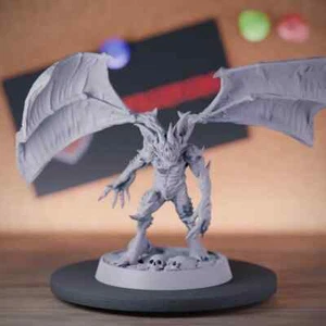 Vampire Monster Bat Miniature Curse of Strahd Dungeons and Dragons Mini DnD 5e - Picture 1 of 8