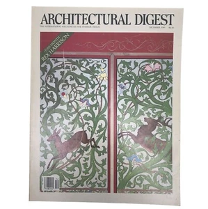 Architectural Digest Magazine December 1985 Issue Rex Harrison - Imagen 1 de 12