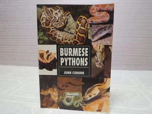 Burmese Pythons By John Coborn - T.F.H. Publications - 1994 Trade Paperback Nice - Picture 1 of 7