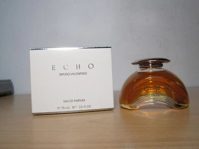 Mario Valentino ECHO Eau De Parfum 75ml Splash Vintage Originale Nuovo  - Image 1 of 4
