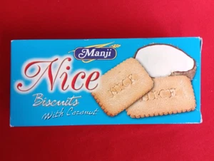 Manji Nice Biscuits with Coconut 200g - Foto 1 di 2