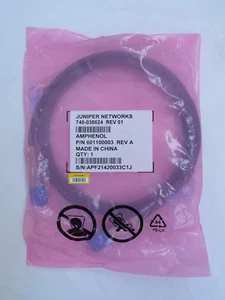 Juniper Networks 740-038624 Rev 01 Molex QSFP+ cavo doppio 3 metri nuovo - Foto 1 di 5