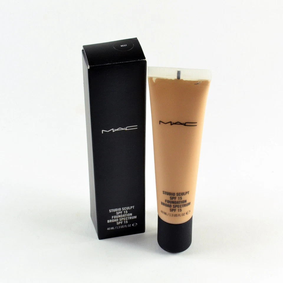 Mac Studio Sculpt Foundation SPF15 NC37 - Full Size 40mL / 1.3 Oz. New - Image 1 of 1