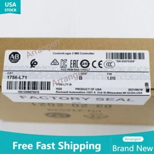 Nuovo controller Allen Bradley 1756-L71 ControlLogix 2 MB 1756L71 tasse gratuite USA - Foto 1 di 3