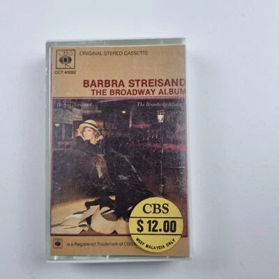 Barbara Streisand "The Broadway Album" Cassette (Columbia 1985) - Image 1 of 3