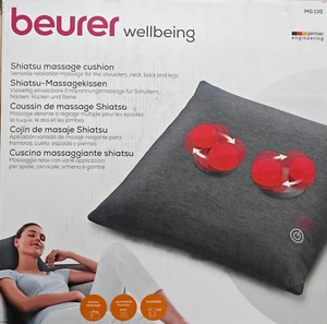 Massage-Kissen Shiatsu Entspanungskissen für Schultern-Nacken-Rücken und Beine - Bild 1 von 4