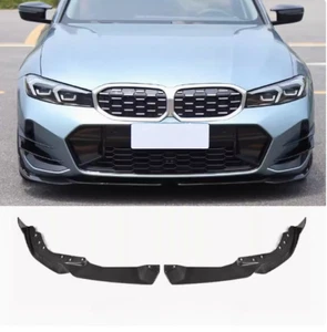 Carbon Fiber Front Bumper Lip For 2023-24 BMW M340i 330i M Sport G20 LCI MP - Picture 1 of 7