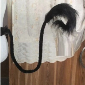 Ao no Exorcist Blue Okumura Rin Long Plush Black Tail Handmade Cosplay Requisite 85cm - Bild 1 von 1