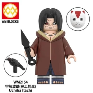 2 inch Custom Naruto Shippuden, Reanimated Itachi Uchiha Minifigure with Base - Picture 1 of 1