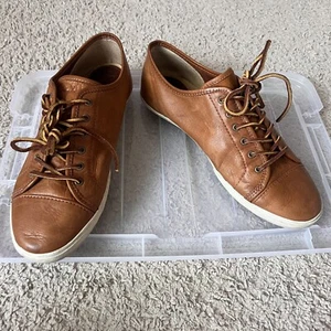 Frye Womens Mindy Low Leather Comfort Sneakers Slip On Shoes Size 10M  - Picture 1 of 12