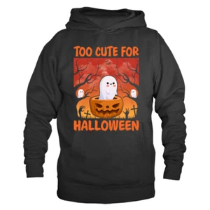 Halloween Kostüm gruselige Hexen Kürbis Geist Grafik Hoodie - Bild 1 von 2