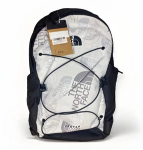 THE NORTH FACE JESTER SCHOOL LAPTOP BACKPACK White Print/Black - Picture 1 of 3