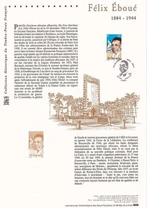 Document Philatélique 1er Jour : 32 2004 - Félix Eboué Gouverneur général AEF - Foto 1 di 1