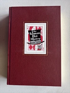 The Roman Hat Mystery by Ellery Queen, Franklin Library, Leather 1989 - Picture 1 of 5