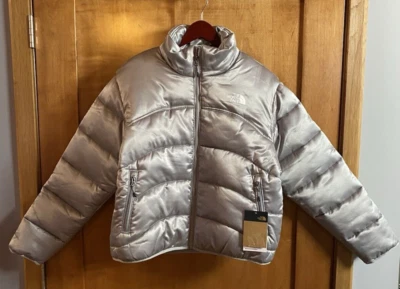 The North Face TNF 夹克 2000 女式 L 码 Meld 灰色闪耀 — 第 1/4 张图片