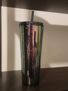 NEW - STARBUCKS PLASTIC GREEN SIREN LOGO TUMBLER 24 OZ  - 2024 - Picture 1 of 6