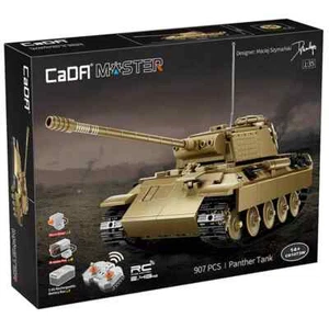 CaDA 1/35 RC Panther Tank Brick Construction Kit 907 Piece C61073W Ages 14+ - Picture 1 of 5