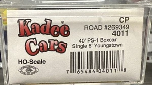 Kadee Cars HO RTR #4011 40’ PS-1 Boxcar Canadian Pacific #269349 NIB - Picture 1 of 4