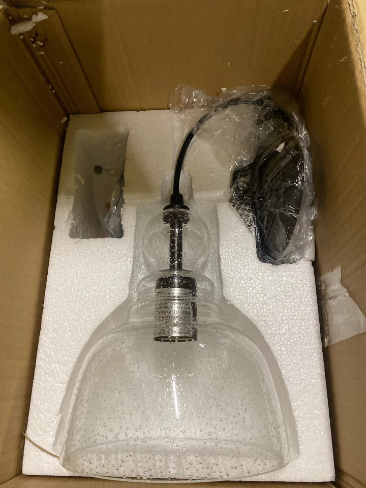 Forte Lighting 2678-01 1 Light 7" Wide Mini Pendant - Bronze - Image 1 of 1