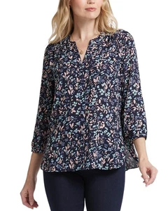 Nydj Pintuck Blouse Women's - Picture 1 of 7