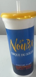 LA NOUBA Cirque Du Soleil Souvenir Drink Cup Whirley Reusable Downtown Disney - Picture 1 of 3