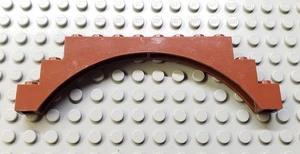 LEGO Reddish Brown 1x12x3 Castle Creator Arch Brick Pieces - Picture 1 of 1