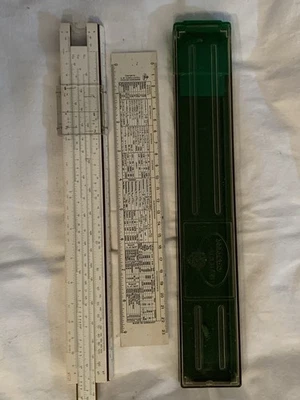 Faber-Castell Rechenschieber - 1/54 Darmstadt Vintage 50iger Jahre - Bild 1 von 4