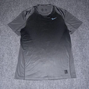 Nike Pro Dri Fit Fitted Shirt Mens Size Large Short Sleeve Crewneck Athletic - Bild 1 von 13