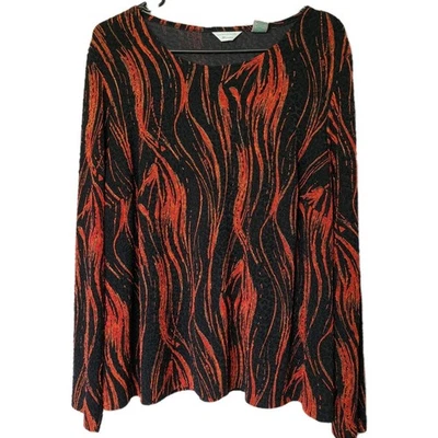 Blusa Otoño Laura Ashley De Colección Mujer 2X Rojo Naranja Dorado Ardiente Especiado Trabajo Profesional Foto 1 de 4