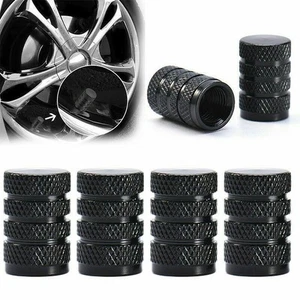 4Pcs Aluminium Car Wheel Tyre Valve Stems Air Dust Cover Screw Cap Accessories - Picture 1 of 15