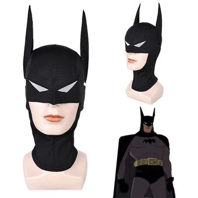Batman: Caped Crusader Bruce Wayne Cosplay Headgear Mask Halloween Hat Full Head - Bild 1 von 4