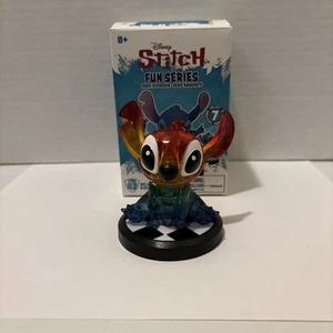 YuMe Hero Box Fun Series - Disney Stitch -Rainbow Chase figure- 3 inch Open Box - Picture 1 of 16
