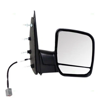 Espejos retrovisores delanteros derechos de plástico negro para E-150 2003-2008 2C2Z 17682 BAB FO1321276 Q Foto 1 de 4