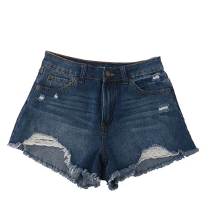 New York Rewash Blue Cut Off Shots Denim Jeans Gr. 5/27 Daisy - Bild 1 von 23