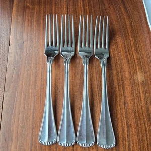 Handtuch Hamilton Tafelgabeln Edelstahl Germany 18/8 Satin Griff 4er Set - Bild 1 von 8