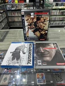 Metal Gear Solid 4: Guns of the Patriots Limited Edition (PlayStation 3) PS3 CIB - Picture 1 of 7
